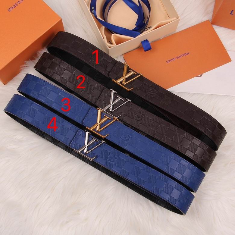 LV Belt 40mmX95-110CM 7D (371)